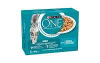 Purina ONE Nassfutter ADULT in Sauce Hochseefisch/Bohnen,...