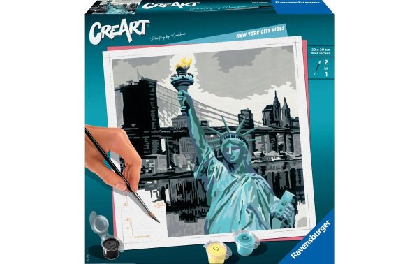 Ravensburger Malen nach Zahlen CreArt: New York City Vibes