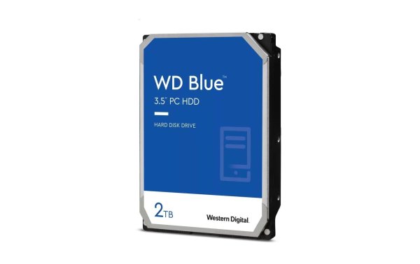 Western Digital Harddisk WD Blue 3.5" SATA 2 TB