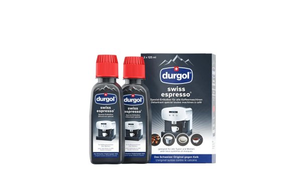 Durgol Entkalkungsmittel Swiss Espresso Duo 2 x 125 ml