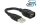 Delock USB 2.0-Kabel ShapeCable USB A - USB A 0.15 m