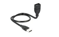 Delock USB 2.0-Kabel ShapeCable USB A - USB A 0.5 m