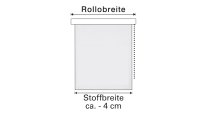 Gardinia Doppelrollo NoName Easyfix 90 x 150 cm, Schwarz