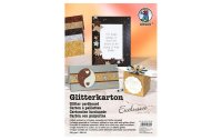 URSUS Glitzerkarton Exclusive A4, 330 g/m², 5 Blatt,...