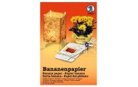 URSUS Bastelpapier Bananenpapier 21 x 31 cm, 35 g/m², 10 Blatt