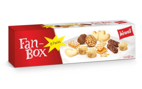 Wernli Guetzli Fanbox 900 g