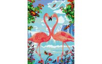 Ravensburger Malen nach Zahlen CreArt: Flamingo Love