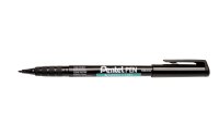 pentel Fineliner Green Label 2.0 mm 1.0 mm, Schwarz