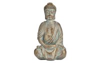 G. Wurm Dekofigur Buddha sitzend 25 cm