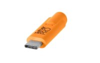 Tether Tools Kabel USB-C 3.0 Micro-B Right Angle 4.6 Meter – orange