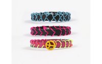 Creativ Company Macramé-Band 1 mm, Neon multi, 28 m