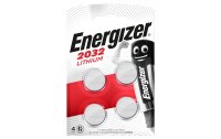 Energizer Knopfzelle Lithium CR 2032 4 Stück