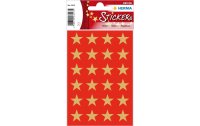 Herma Stickers Weihnachtssticker Sterne 3 Blatt à...