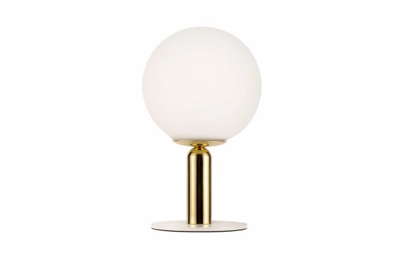 Pauleen Tischleuchte Splendid Pearl, G9, Gold/Weiss