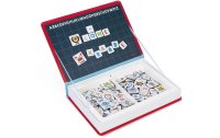 Janod Beschäftigungsspielzeug Magnetbuch Alphabet -DE-