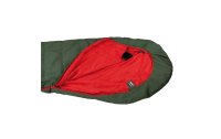 High Peak Schlafsack Pak 1000, Green-Red