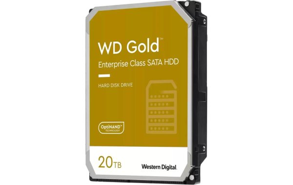 Western Digital Harddisk WD Gold 20 TB 3.5"