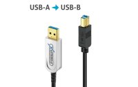FiberX USB 3.1-Kabel FX-I645 AOC USB A - USB B 15 m