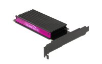 Delock Host Bus Adapter PCIe x4 - M.2, NVMe, Key M, RGB-LED