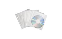 Favorit Hülle CD/DVD Clip-Tray Transparent, 10 Stück