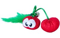 Petstage Katzen-Spielzeug Dental Cherries, Rot