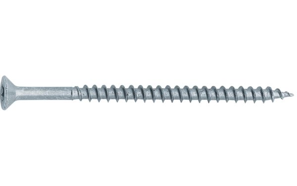 Krafter Spanplattenschrauben Senkkopf 6 x 50 mm Stahl, 8 Stück