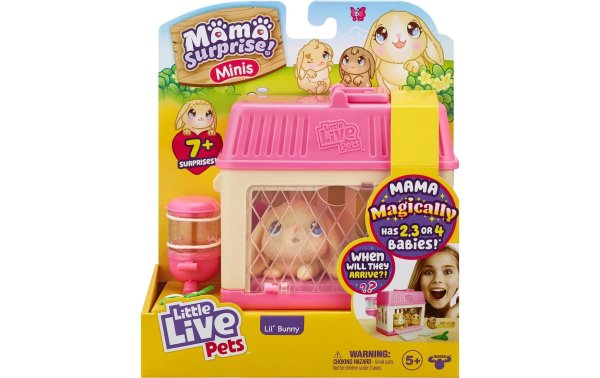 moose Spielfigurenset Little Live Pets Mama Surprise Hase