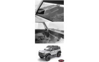 RC4WD Modellbau-Innenraum + Deckabdeckung TRX-4 21 Bronco, Schwarz