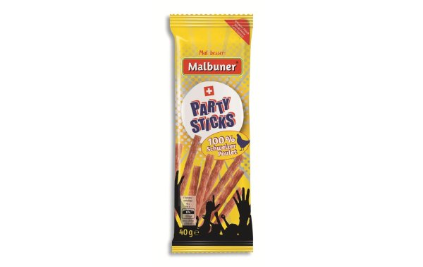 Malbuner Fleischsnack Party Sticks Geflügel 40 g