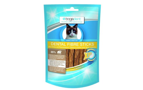 bogar Katzen-Snack Dental Fibre Sticks mit Huhn, Zahnpflege 50 g