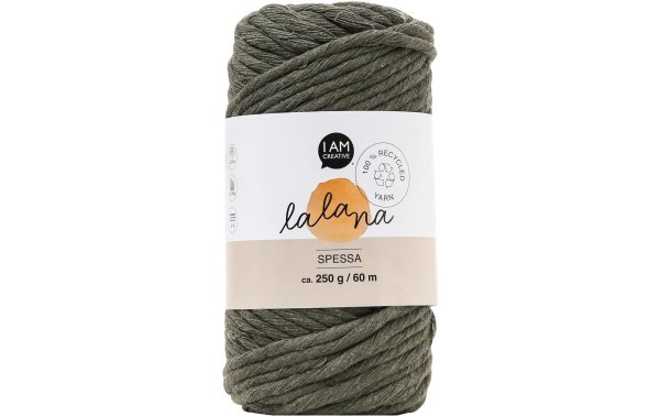 lalana Wolle Spessa 250 g, Khaki