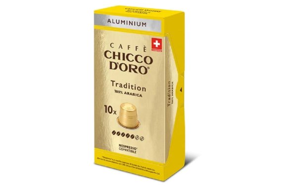 Chicco dOro Kaffeekapseln Tradition 100% Arabica 10 Stück