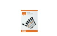 Nobo Whiteboard-Marker Liquid Ink 10 Stück, Schwarz