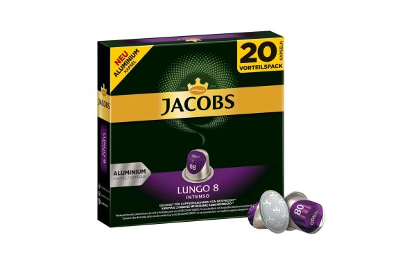 Jacobs Kaffeekapseln Lungo 8 Intenso 20 Stück