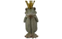 Dameco Dekofigur Froschkönig mit angezogenen Knien