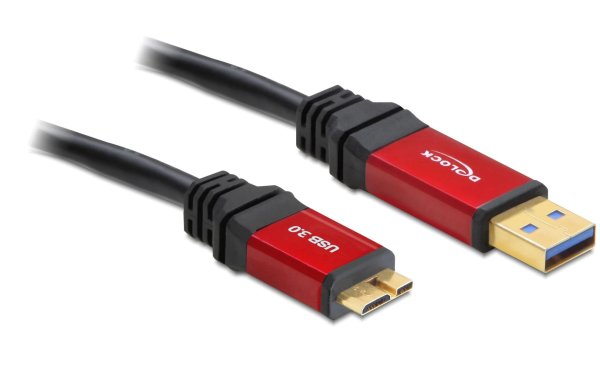 Delock USB 3.0-Kabel Premium USB A - Micro-USB B 2 m