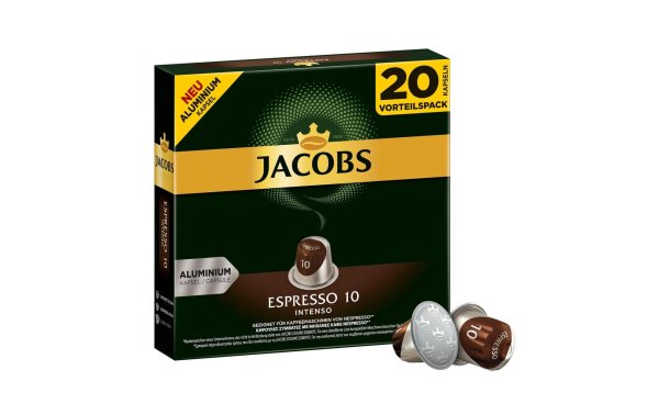 Jacobs Kaffeekapseln Espresso 10 Intenso 20 Stück