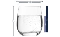 Leonardo Whiskyglas Tivoli 360 ml, 6 Stück, Transparent