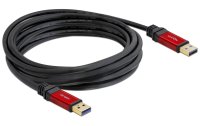 Delock USB 3.0-Kabel Premium USB A - USB A 5 m