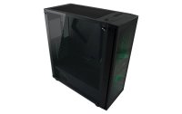 LC-Power PC-Gehäuse Midi Tower LC-800B-ON Schwarz