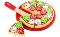 Viga Spiel-Lebensmittel Spielpizza aus Holz