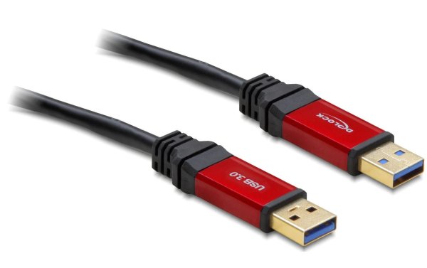 Delock USB 3.0-Kabel Premium USB A - USB A 2 m