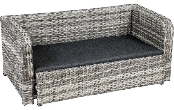 greemotion PET Hunde-Sofa Bahia, Rattan-Optik, ausziehbar