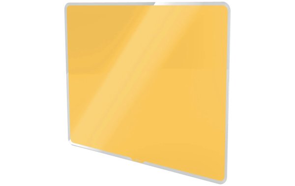Leitz Cosy Whiteboard aus Glas 40 x 60 cm, Gelb