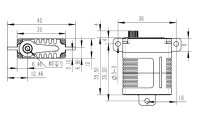 KST Flächenservo A12-S 13.7 kg Digital HV