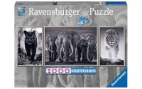 Ravensburger Puzzle Panter, Elefanten, Löwe