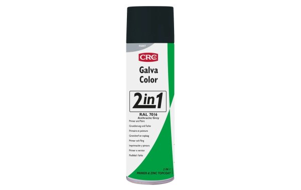 CRC Farb-Schutzlack GalvaColor 2in1, 7016 Anthrazitgrau 500 ml