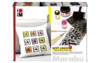 Marabu Textilfarbe Soft Linol Print & Colouring Set...