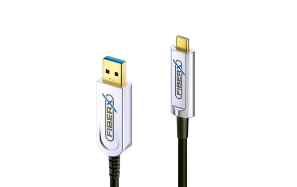 FiberX USB 3.1-Kabel FX-I630 AOC USB A - USB C 15 m