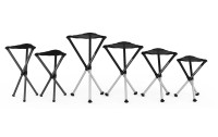 Walkstool Dreibeinhocker Basic 50 cm Grau/Schwarz